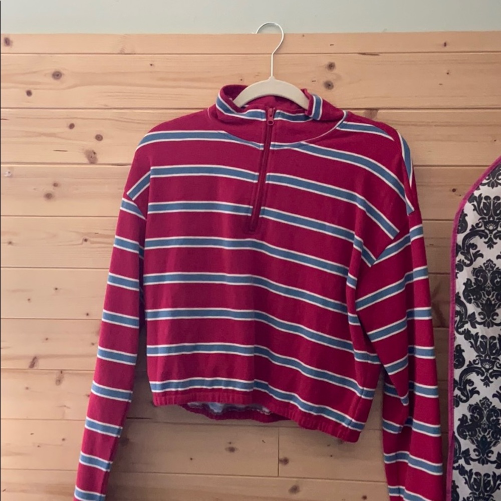 Cropped sweatshirt
